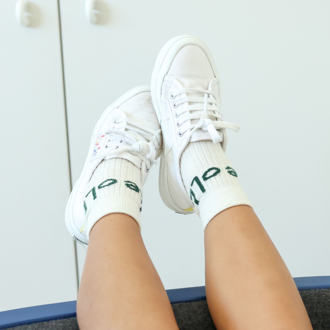 children's organic cotton scrawl sock by olle