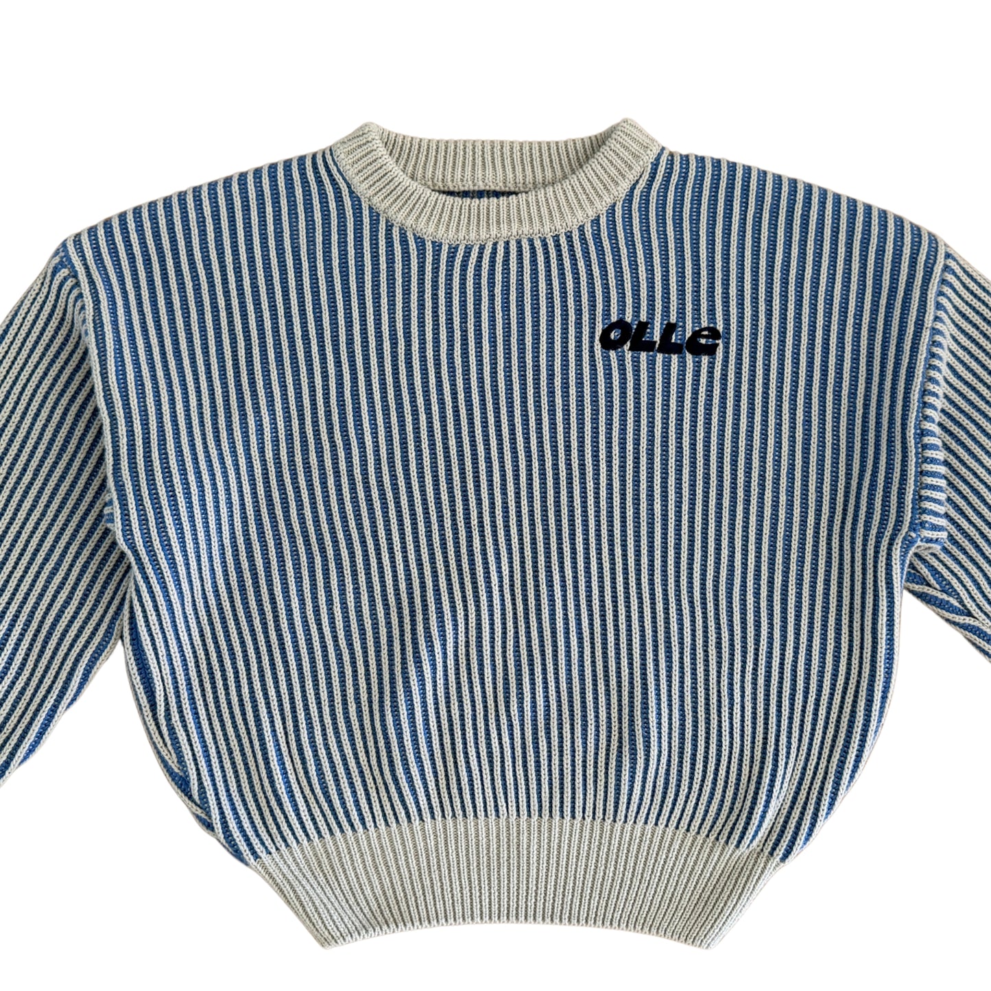 HIGHLOW OVERSIZED KNIT - COBALT