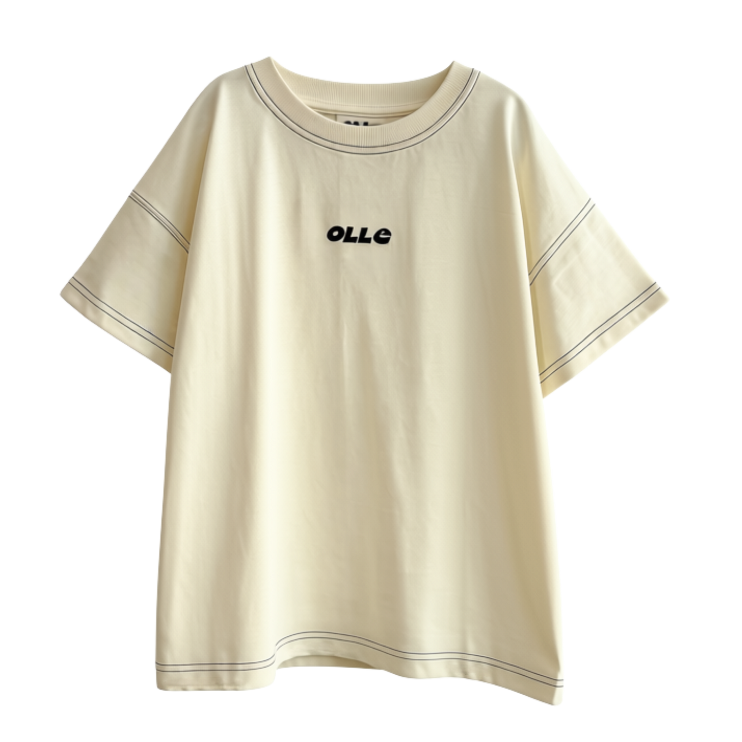 CONTRAST STITCH SS TEE