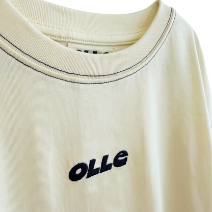 CONTRAST STITCH SS TEE