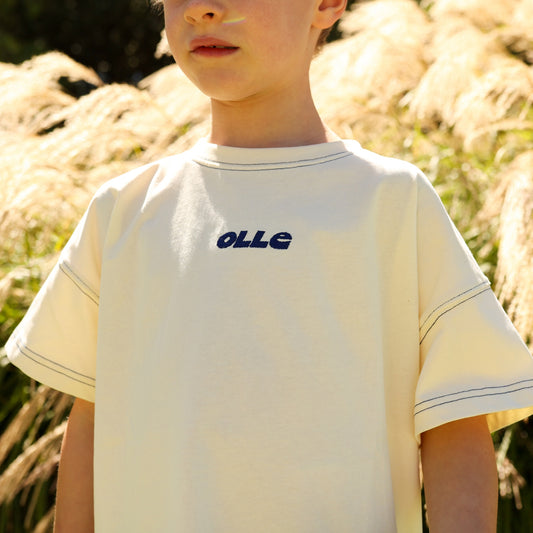 CONTRAST STITCH SS TEE