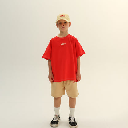 CONTRAST STITCH SS TEE - PREODER
