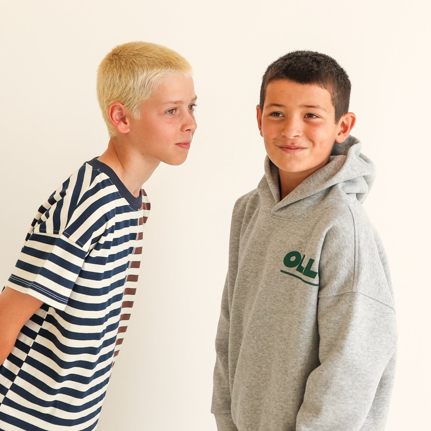 OLLE SKATE HOODIE - Grey Marle