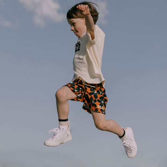 OLLE WORLD BOARDSHORTS - Tea Tree