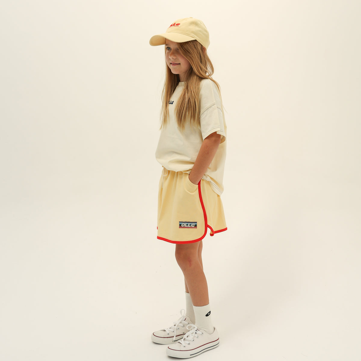 CONTRAST STITCH SS TEE