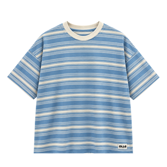 SLUB STRIPE TEE