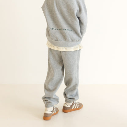 OLLE SKATE TRACKPANT - Grey Marle