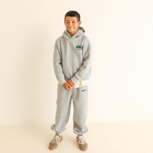 OLLE SKATE TRACKPANT - Grey Marle